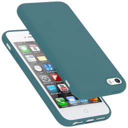 iPhone 5 / 5S / SE 2016 silikondeksel case (grønn)