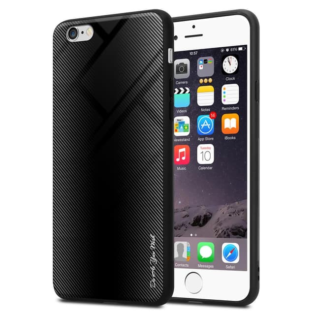 iPhone 6 / 6S Deksel Case Cover (svart)