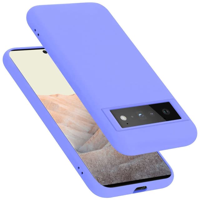 Google PIXEL 6 PRO Suojakuori Kotelo (Violetti)