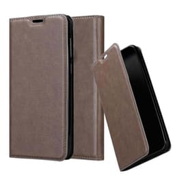 Samsung Galaxy A6s Pungetui Cover Etui (Brun)