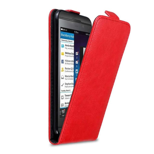 Blackberry Z10 Flipfodral Skal (Röd)