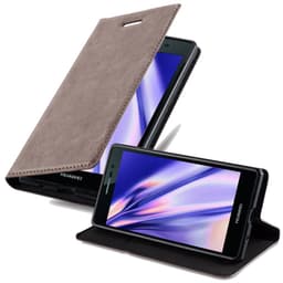 Huawei ASCEND P7 Skal Fodral Case (Brun)