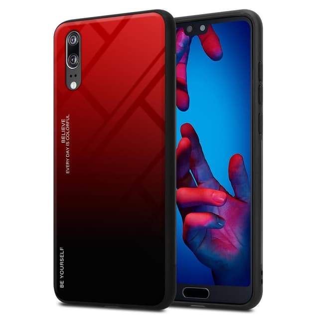 Suojakuori Huawei P20 Kotelo (Musta)