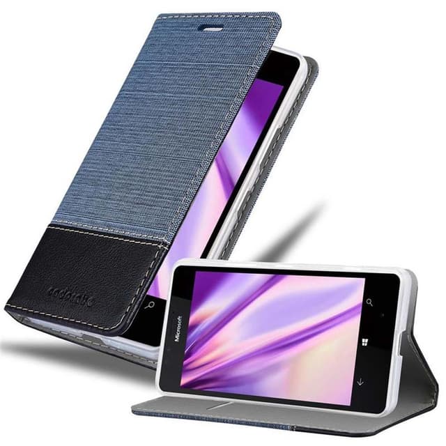 Nokia Lumia 950 Suojakuori Lompakkokotelo (Sininen)