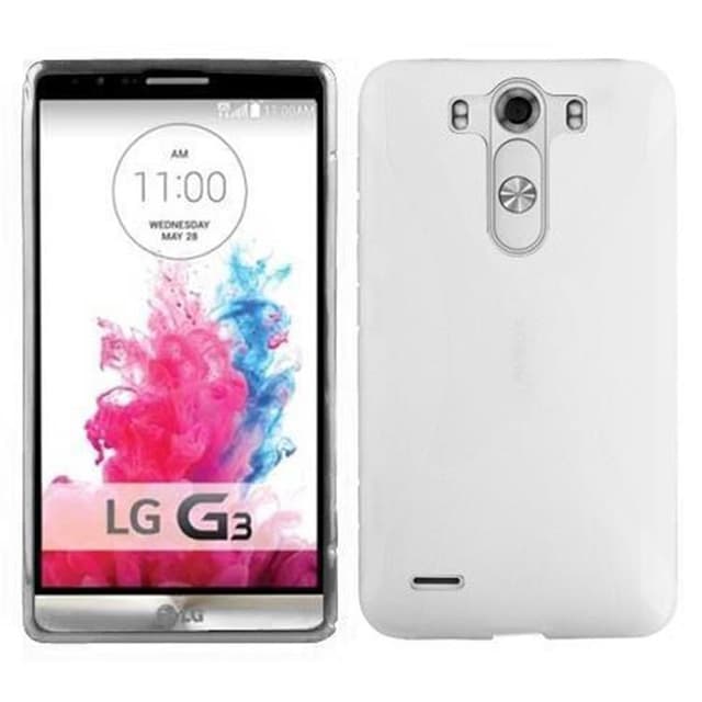 LG G3 Suojakuori Cover (Läpinäkyvä)