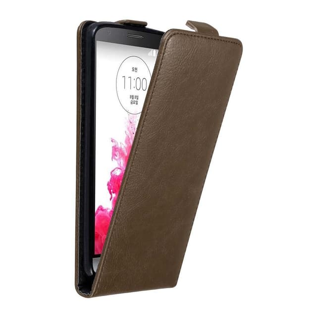 LG G3 Suojakuori Lompakkokotelo (Ruskea)