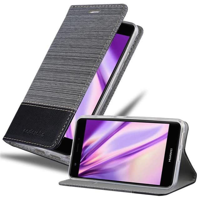 Huawei NOVA Plånboksfodral Skal (Grå)