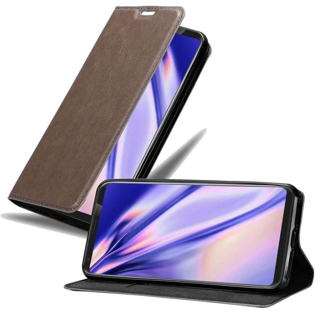 LG V35 Cover Etui Case (Brun)