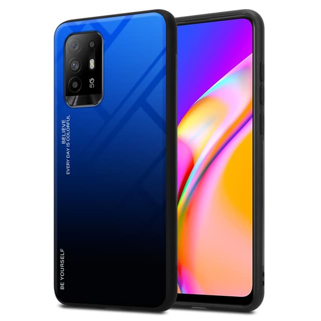 Oppo A94 5G Skal Fodral Case (Svart)