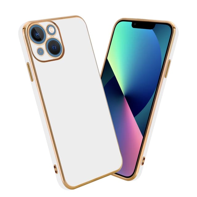 iPhone 14 Suojakuori Case Cover (Valkoinen)