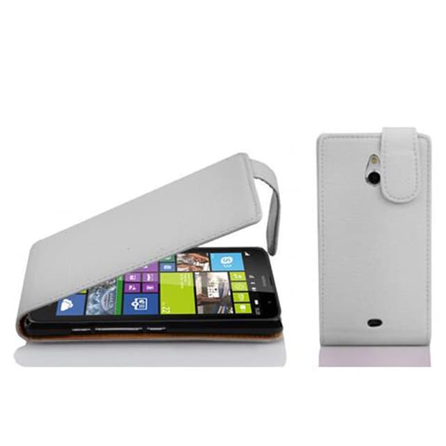 Nokia Lumia 1320 Flipfodral Skal (Vit)