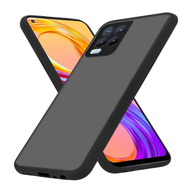 Realme 8 4G / 8 PRO Suojakuori Kotelo (Musta)