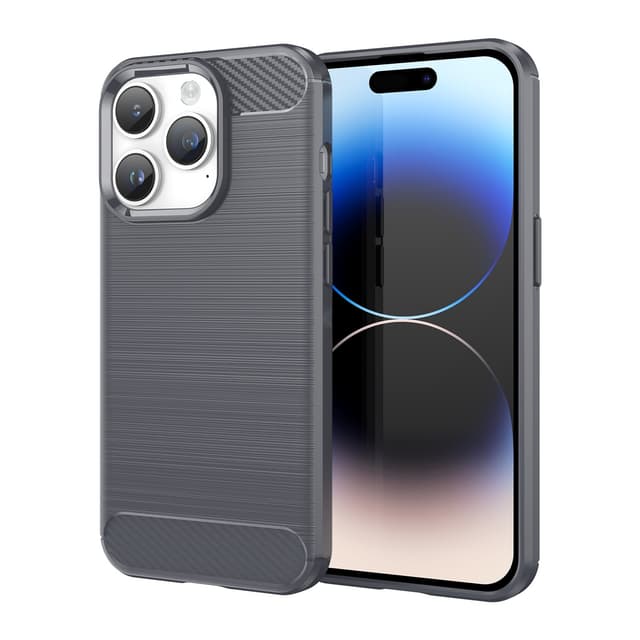 iPhone 14 PRO MAX Skal Fodral Case (Grå)