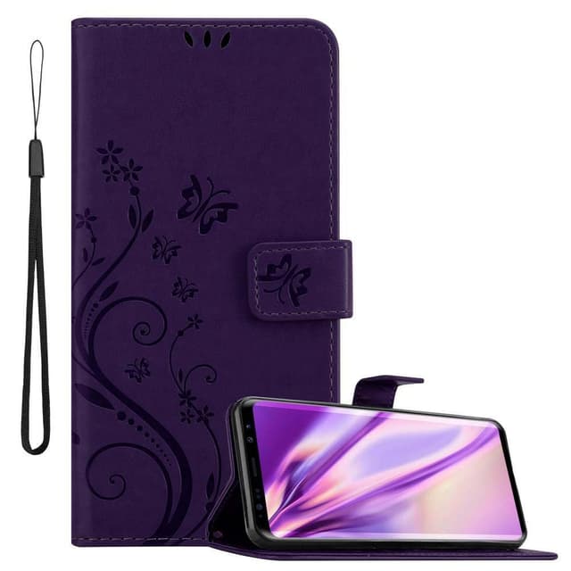 Samsung Galaxy S9 Plånboksfodral Skal (Lila)
