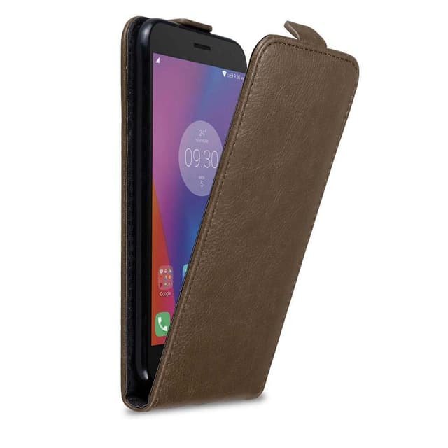 Lenovo K6 / K6 POWER Pungetui Flip Cover (Brun)