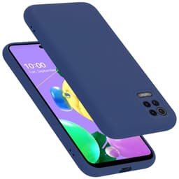 LG K52 / K62 / Q52 Cover Etui Case (Blå)