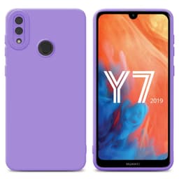 Huawei Y7 2019 / Y7 PRIME 2019 Cover Etui Case (Lilla)