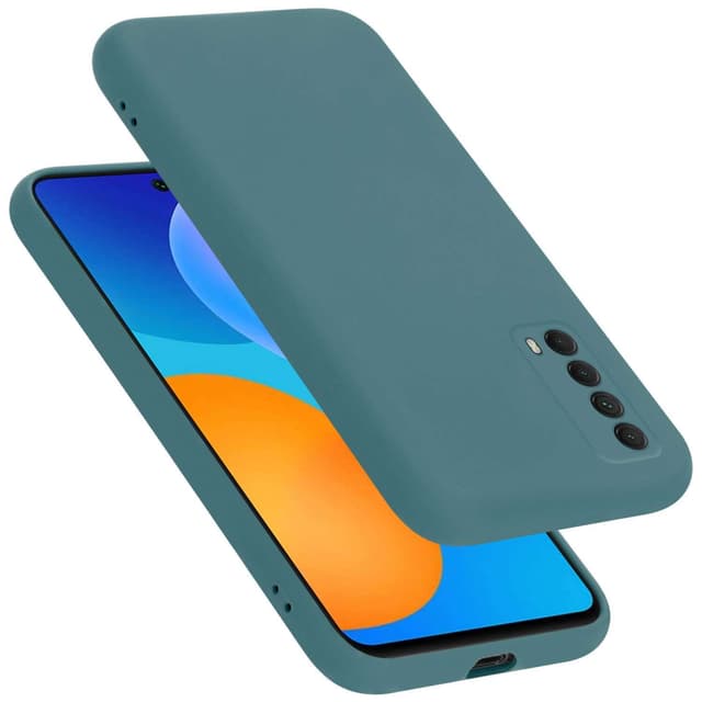Huawei P SMART 2021 Skal Fodral Case (Grön)