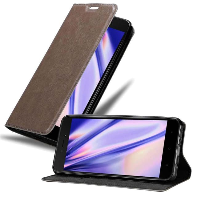 Xiaomi RedMi 5A lommebokdeksel case (brun)