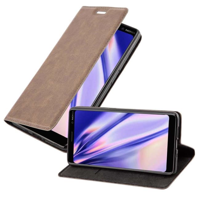 Nokia 7 PLUS Cover Etui Case (Brun)