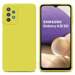 Samsung Galaxy A32 5G Skal Fodral Case (Gul)