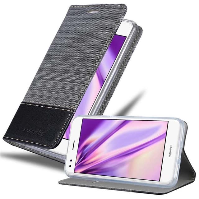Huawei Enjoy 7 Pungetui Cover Case (Grå)