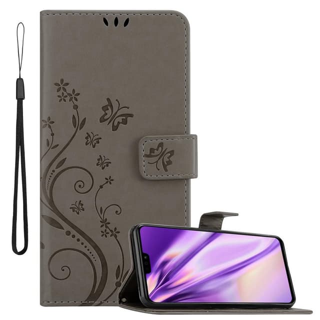 Honor 8X Pungetui Cover Case (Grå)