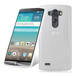 LG G3 STYLUS Suojakuori Case Cover (Läpinäkyvä)