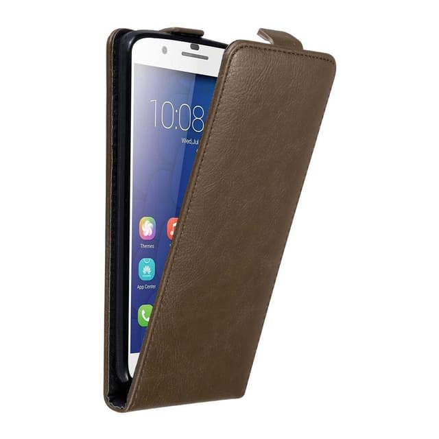 Honor 6 PLUS Flipfodral Skal (Brun)