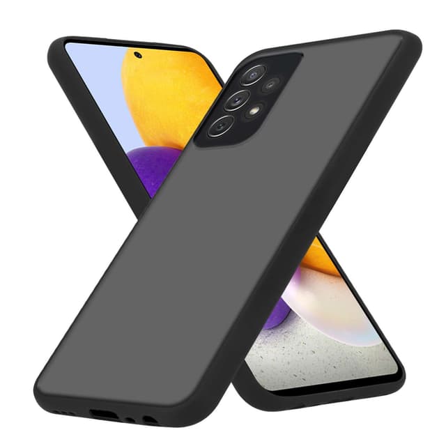 Samsung Galaxy A72 4G / 5G Suojakuori Kotelo (Musta)