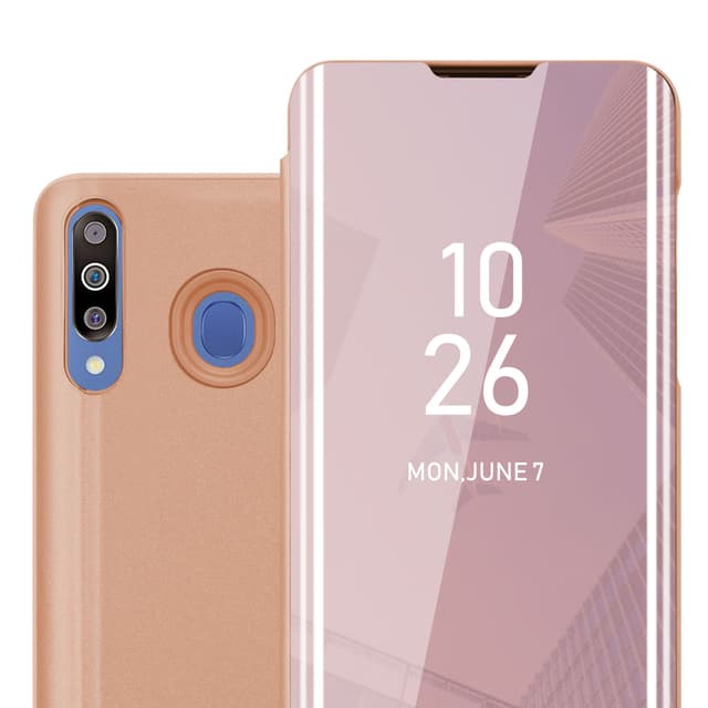 Samsung Galaxy M30 / A40s Plånboksfodral Skal (Rosa)