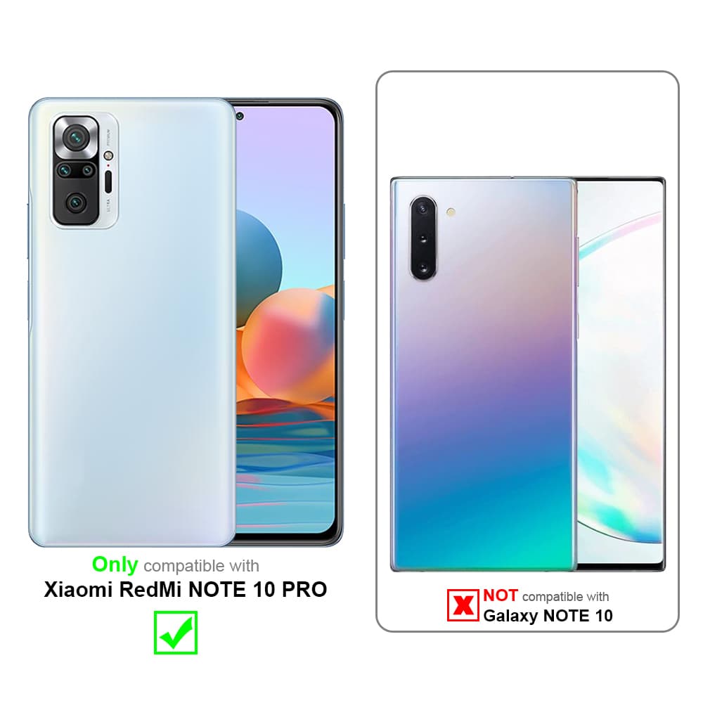 Redi Note 10 Pro Box Xiaomi RedMi NOTE 10 PRO Deksel case (rød) - Elkjøp
