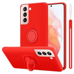 Skal Samsung Galaxy S21 5G Fodral Case (Röd)