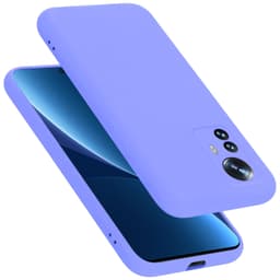 Xiaomi 12 PRO silikondeksel case (lilla)