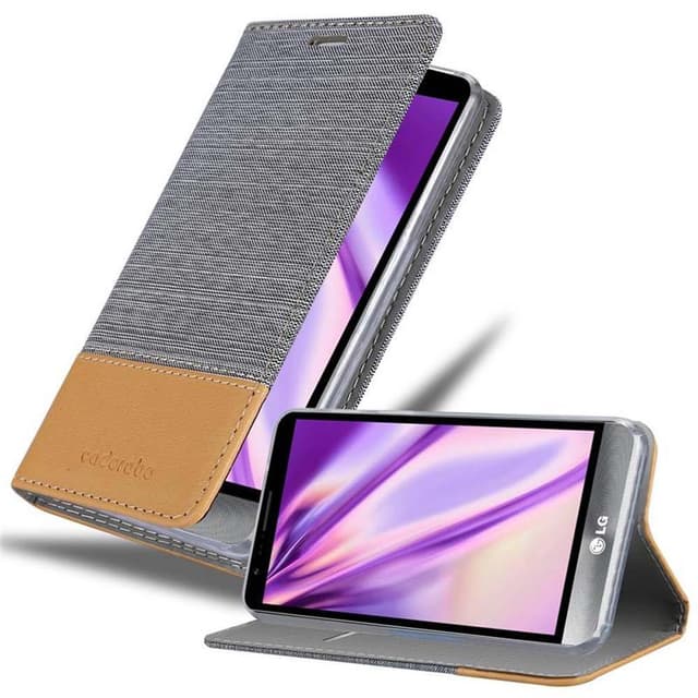 LG STYLUS 3 Pungetui Cover Case (Grå)