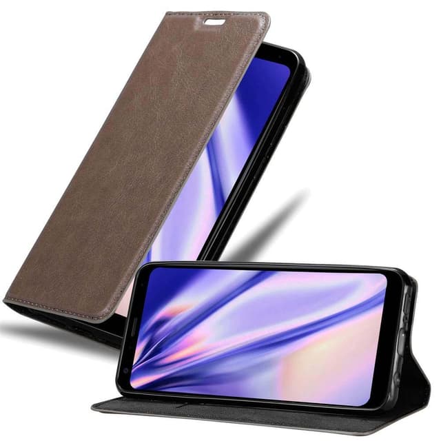 LG Q7 / Q7a / Q7+ Cover Etui Case (Brun)