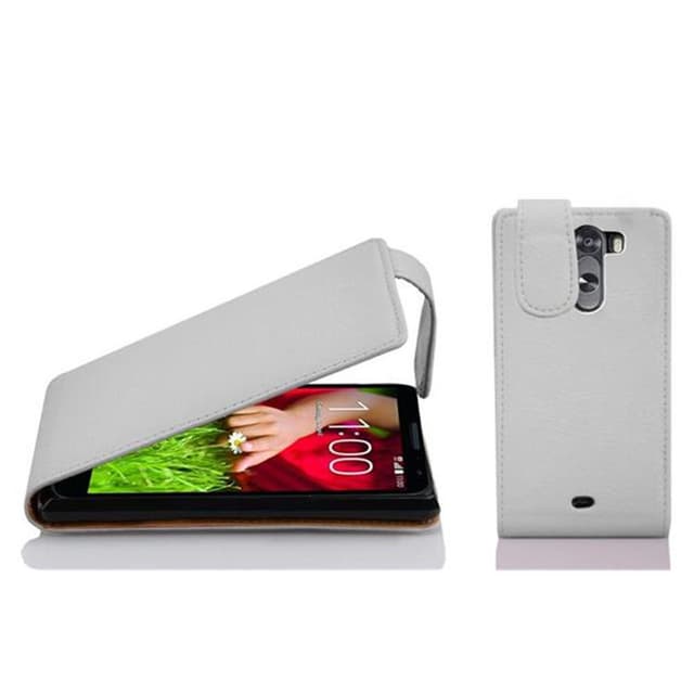 LG G2 MINI Pungetui Flip Cover (Hvid)