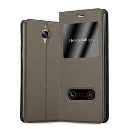 Lompakkokotelo OnePlus 3 / 3T Case (Ruskea)