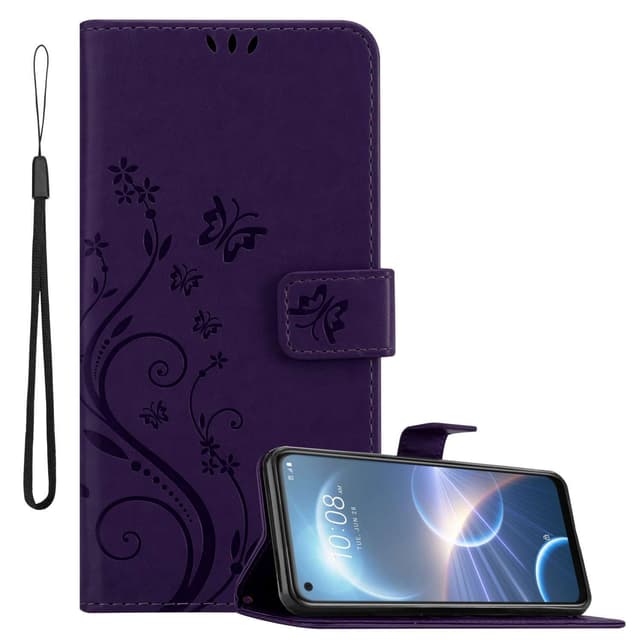 HTC Desire 22 PRO Pungetui Cover Case (Lilla)