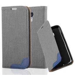 Lompakkokotelo Samsung Galaxy S4 Suojakuori (harmaa)