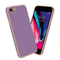iPhone 7 / 7S / 8 / SE 2020 silikondeksel case (lilla)
