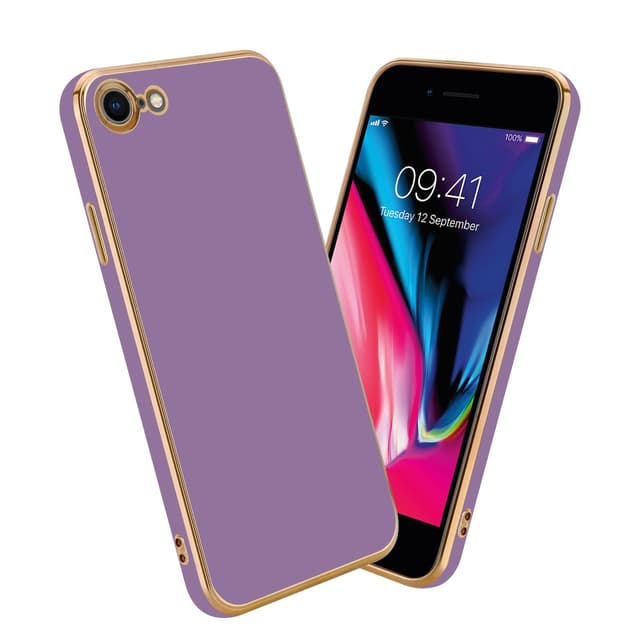 iPhone 7 / 7S / 8 / SE 2020 Skal Fodral Case (Lila)