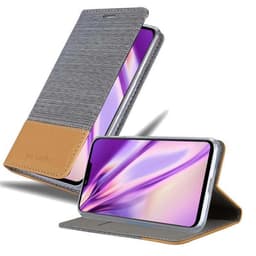 LG G8 ThinQ Plånboksfodral Skal (Grå)