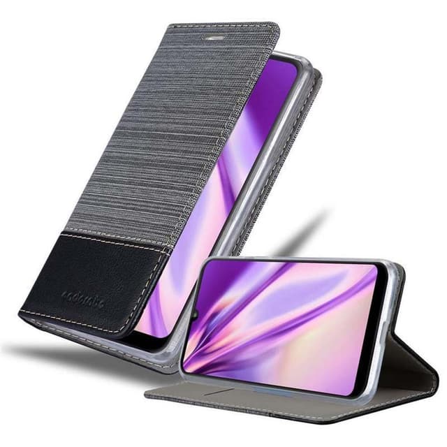Motorola MOTO E6 PLUS Plånboksfodral Skal (Grå)