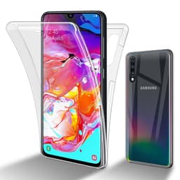 Samsung Galaxy A70e Suojakuori Cover (Läpinäkyvä)