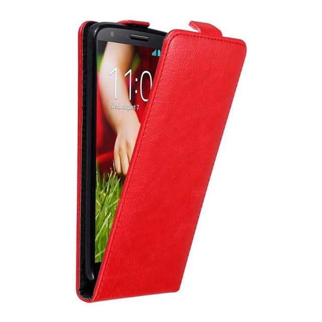 LG G2 Flipfodral Skal (Röd)