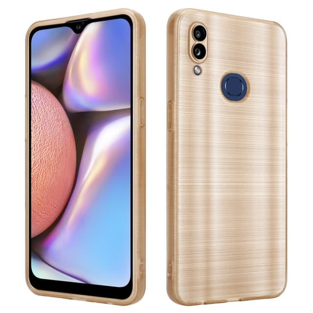 Samsung Galaxy A10s / M01s Skal Fodral Case (Guld)