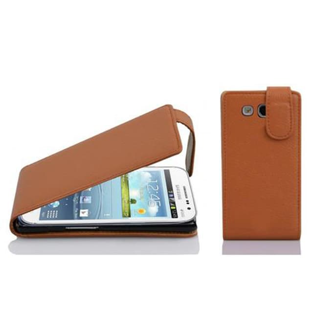 Samsung Galaxy WIN Pungetui Flip Cover (Brun)