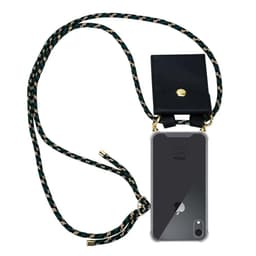iPhone XR Etui Cover Kæde (Brun)
