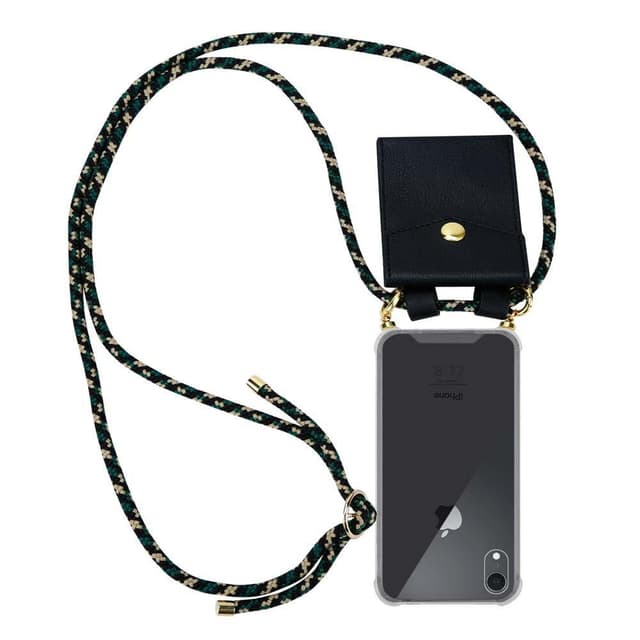 iPhone XR Etui Cover Kæde (Brun)